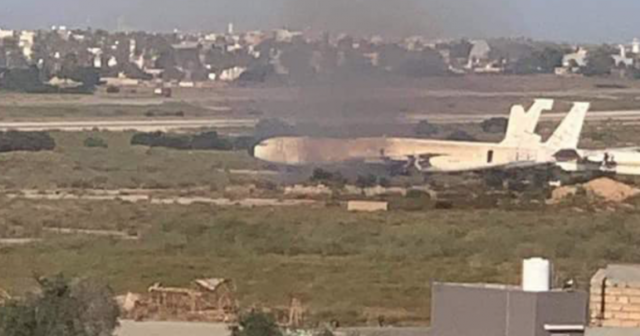 قناة ليبية : سقوط قذائف هاون على مطار معيتيقة