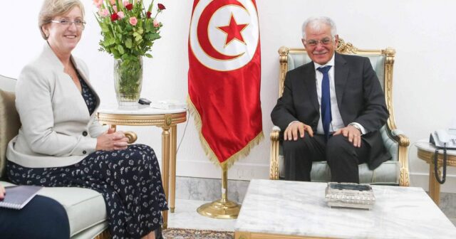 مرجان يلتقي سفيرة بريطانيا بتونس