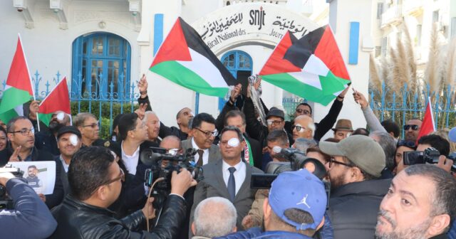 نقيب الصحفيين: على قيس سعيد ان يكون صوته أعلى لدعم القضية الفلسطينية