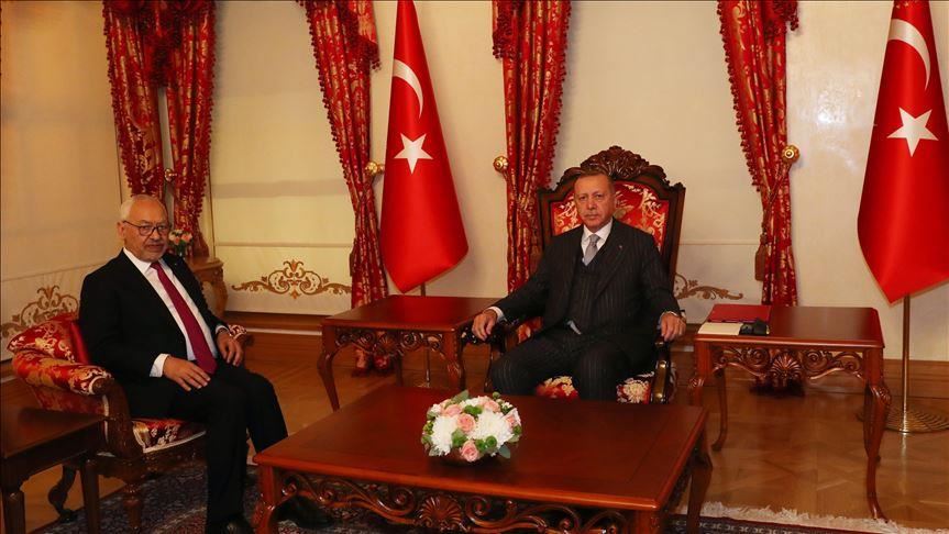 في اسطنبول: اجتماع مُغلق بين أردوغان والغنوشي