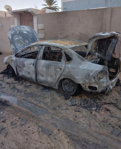 قبلي: مجهولون يحرقون سيارة رئيس بلدية جُمنة الإداريّة