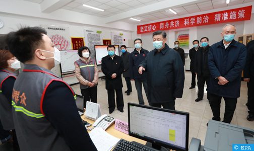 بعد انخفاض الإصابات بكورونا: الرئيس الصيني يزور "ووهان" والسلطات تغلق مستشفياتها