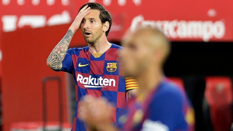 ميسي يرفض تجديد عقده مع برشلونة