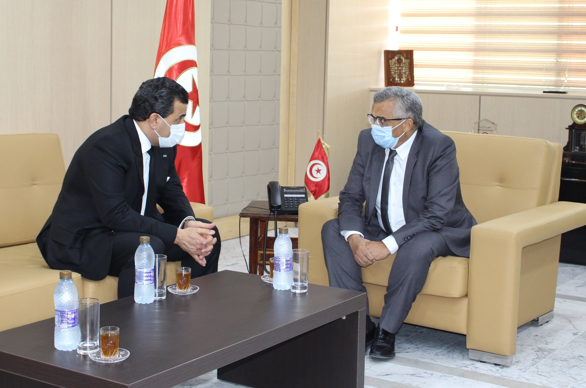 ملف استرجاع أموال تونس المُهرّبة محور لقاء وزير العدل والنائب العام القطري