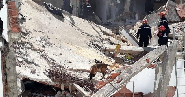 كارثة بحي الزهور: انفجار قارورة غاز في منزل والبحث عن أشخاص تحت الانقاض