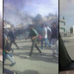 سيدي بوزيد: احتقان في جلمة والأمن يستعمل الغاز المسيل للدموع