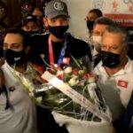 الميدالية الذهبية الأولمبية تحطّ الرحال بمطار تونس قرطاج