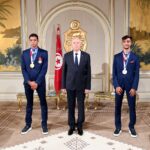 رئيس الجمهورية يوسّم بطلي تونس الأولمبيين