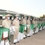 حرائق الجزائر: جثامين الـ25 عسكريا شهداء الواجب الوطني تُسجى بالتشريفات العسكرية