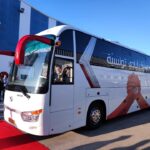 الزواري: " king long"أول حافلة صينية مُرَكّبة بتونس مجهّزة بأحدث التكنولوجيات وبها 4 كاميراوات مراقبة وتلفاز/صور