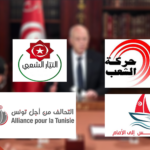 4 أحزاب تدعو للمشاركة في مسيرات داعمة لرئيس الجمهورية غدا الاحد