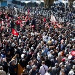 وزارة الداخلية: 300 شخص في مسيرة باردو إلى  حدود الثانية بعد الظهر