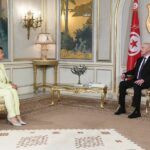 سعيّد في لقاء بمنقوش: تونس ترفض أية محاولة لتقسيم ليبيا