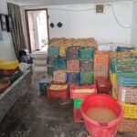 وزارة التجارة: حجز 3.5  أطنان من البطاطا في مخزن عشوائي بنابل