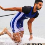 محمد ريان حفصة بطل العالم في التجذيف الشاطئي