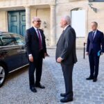 وزير الخارجية يلتقي رئيس لجنة الدفاع والقوات المسلحة بمجلس الشيوخ الفرنسي