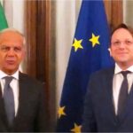 وزير الداخلية الايطالي والمفوض الاوروبي