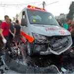 غزة سيارة اسعاف