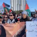 مسيرة نسائية في تونس