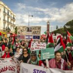 Pro-Palestinian demonstration in Tunisia